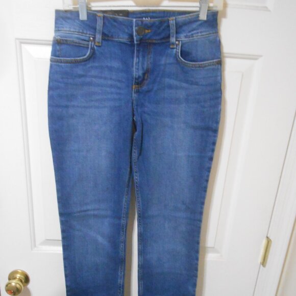 NEW WRANGLER RETRO MAE MID-RISE JEANS SIZE 3X34 STRAIGHT LEG STRETCH WAIST 👩🎁 - Picture 4 of 9